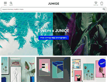 Tablet Screenshot of juniqe.com